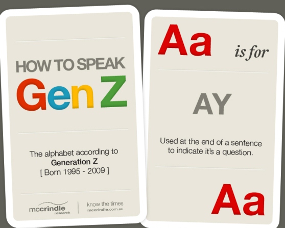 how to speak gen z