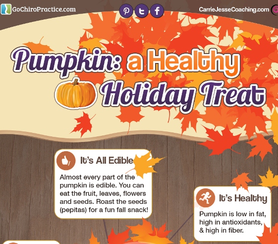 fun pumpkin health facts for halloween and thanksgiving
