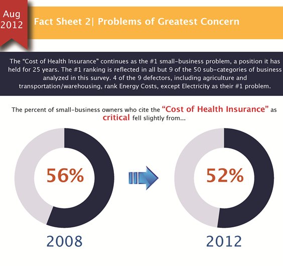 Small Business Problems â€“ Health Insurance (Infographic)