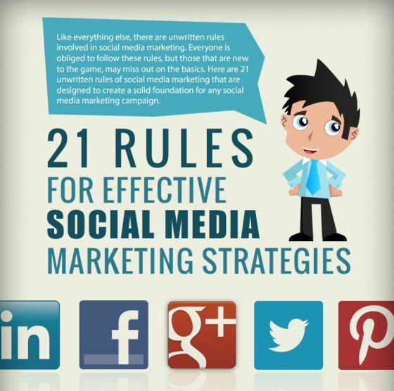 21 rules for effective social media marketing strategies 1
