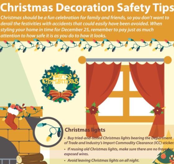 christmas decoration safety tips 1