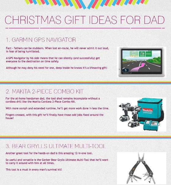 christmas gift ideas for dad 1