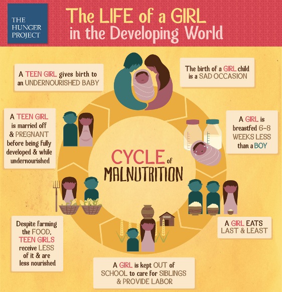 The Life of a Girl in the Developing World (Infographic)