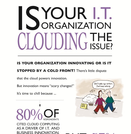 Is your I.T. organization clouding the issues? (Infographic)