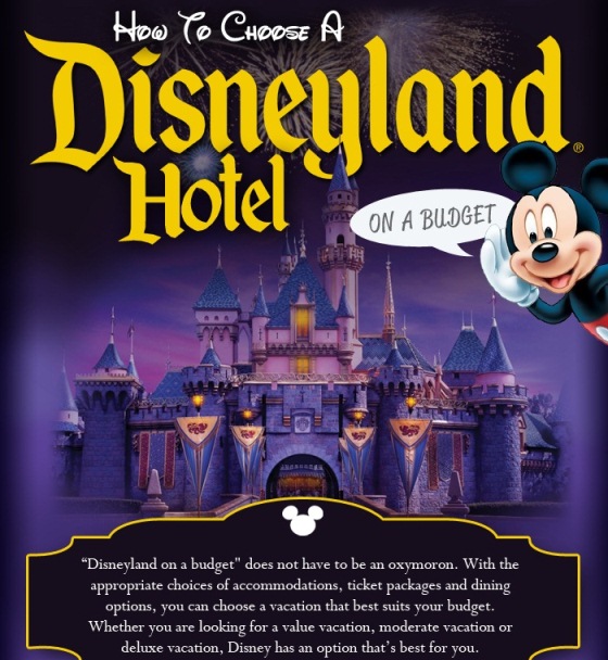 How to Choose a Disneyland Hotel on a Budget (Infographic)