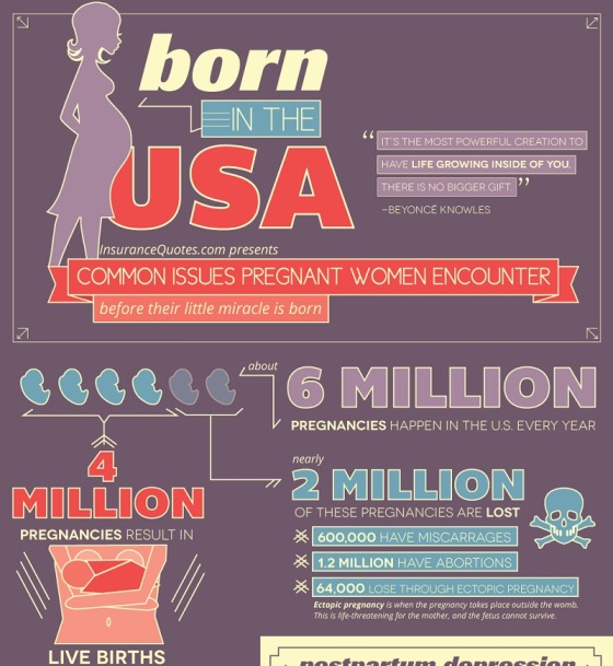 Pregnancy in the United States (Infographic)