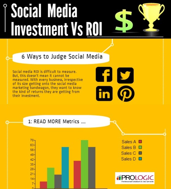 Social Media Investment vs ROI (Infographic)