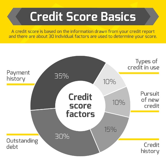 Credit Score Basics (Infographic)