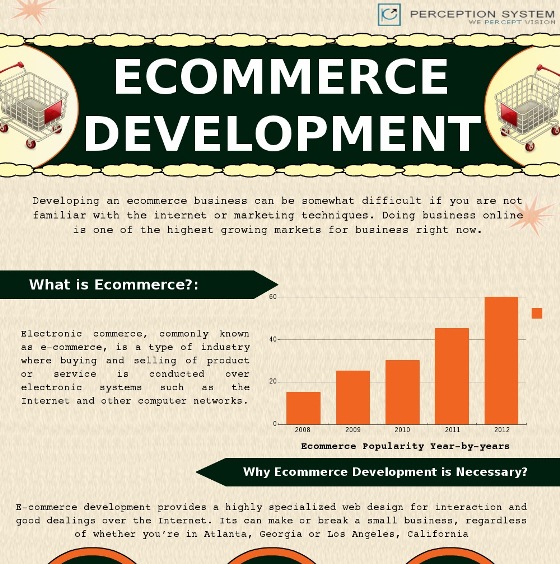 Ecommerce Development Overview (Infographic)