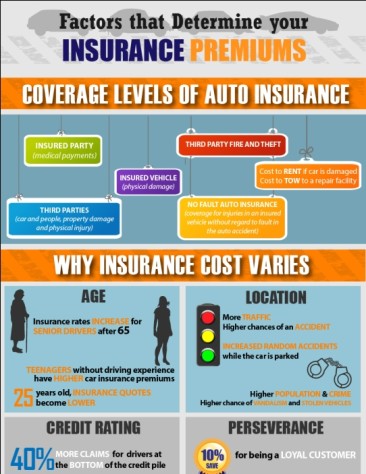 Top 10 Auto Insurance Infographics