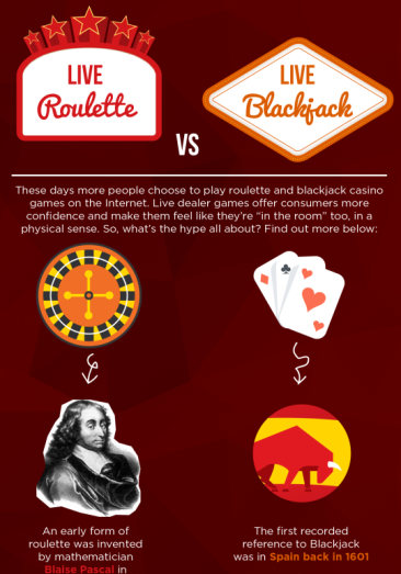 Live Roulette vs Live Blackjack