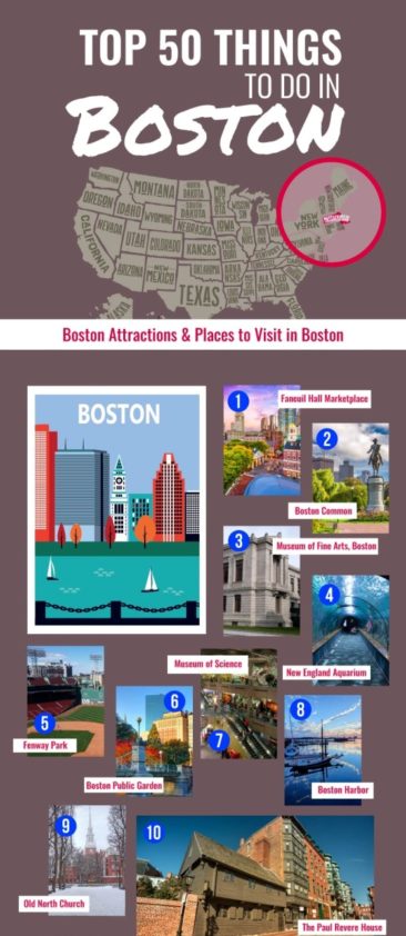 Top 50 Things to Do in Boston