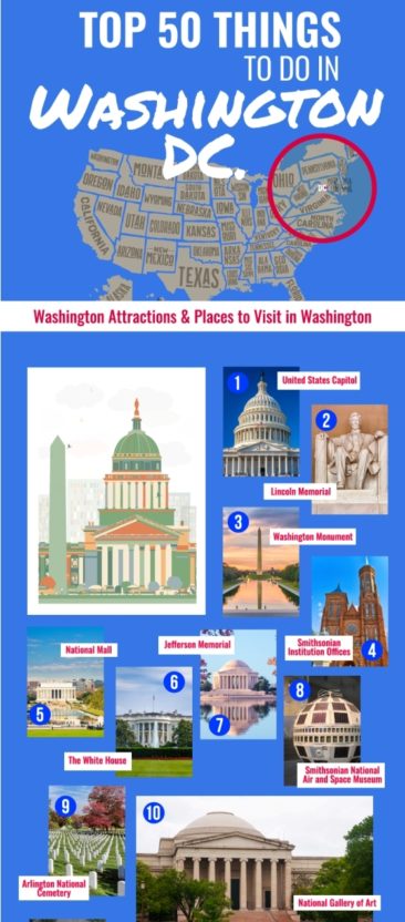 Top 50 Things to Do in Washington