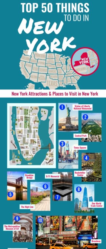 50 Things to do in New York