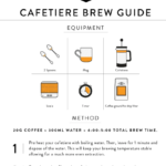 Cafetiere-Coffee-Brew-Guide