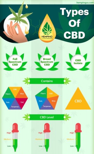 Full spectrum CBD vs Broad spectrum CBD Vs CBD isolate