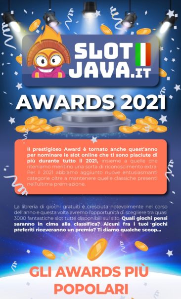 Slotjava Awards For The Italian Market 2021