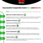 Successful Corporate Events - Do’s & Don’ts