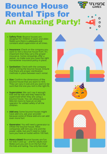 Bounce House Rental Tips For An Amazing Party