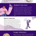 Common Foot Problems Treated by a Podiatrist Infographic - 1